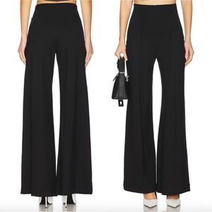 Ripley Rader 1+ Black Ponte Knit Wide Leg Pants High Waist Pull On Size 14-16 XL